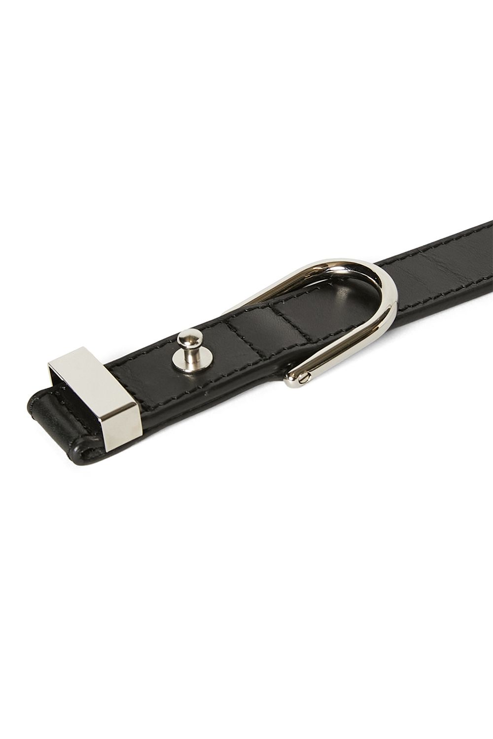 N.HOOLYWOOD COMPILE BELT / エヌハリウッド コンパイル レザー ナローベルト