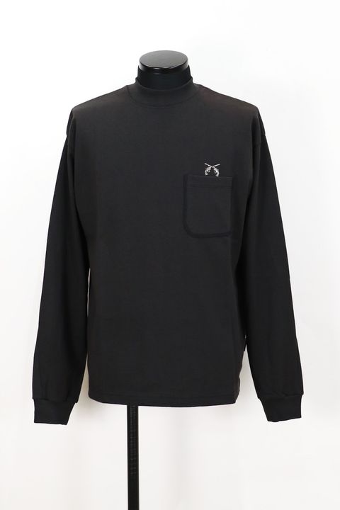 POCKET L/S T CRY / ポケット ロングスリーブ Tシャツ クロスガン クリスタル