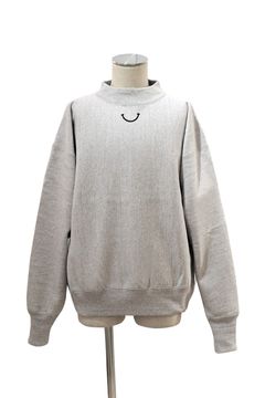 M-NECK SWT SMILE / モックネック スウェット スマイル