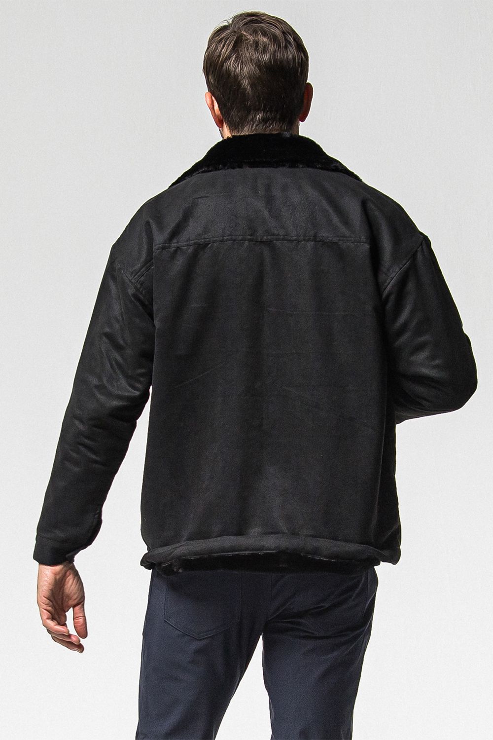 SUEDE FUR COVER ALL / スウェード ファー カバーオール