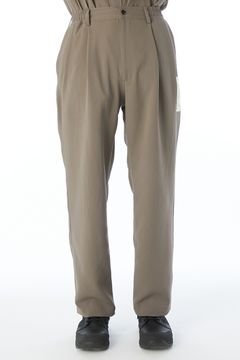 N.HOOLYWOOD TEST PRODUCT EXCHANGE SERVICE DOUBLE TUCK TROUSERS / エヌハリウッド テストプロダクトエクスチェンジサービス ダブルタック トラウザーズ