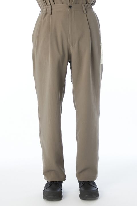 N.HOOLYWOOD TEST PRODUCT EXCHANGE SERVICE DOUBLE TUCK TROUSERS / エヌハリウッド テストプロダクトエクスチェンジサービス ダブルタック トラウザーズ