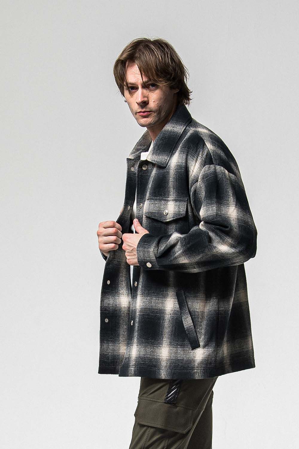 FLANNEL CHECK JK / フランネル チェック ジャケット