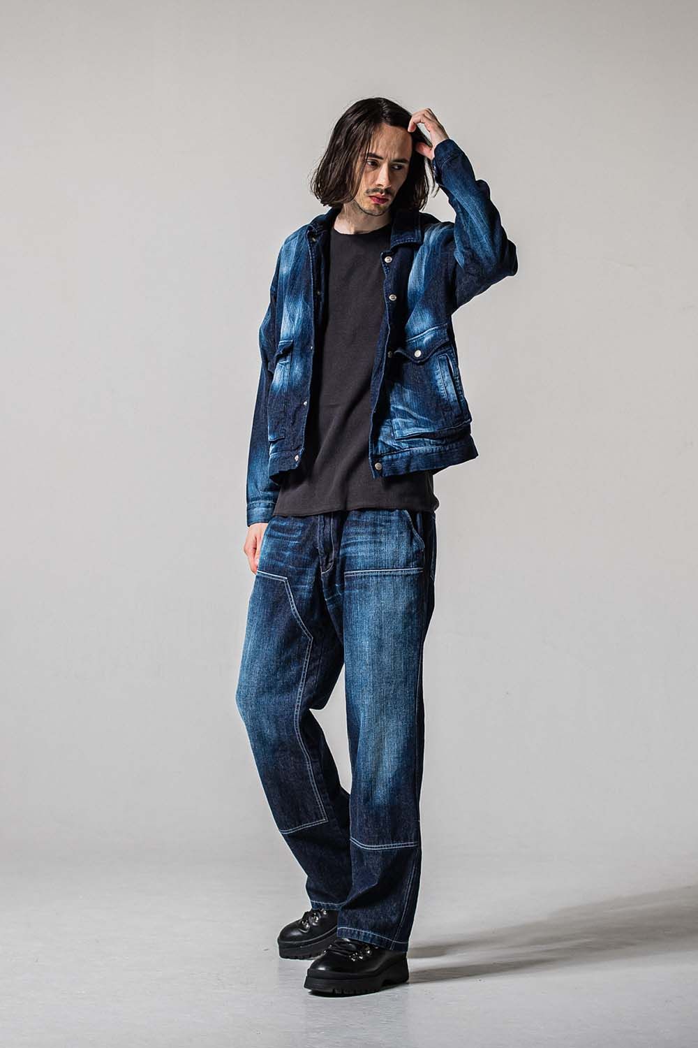 LDENIM AG FLIGHT JK / ライトデニム AG フライト ジャケット