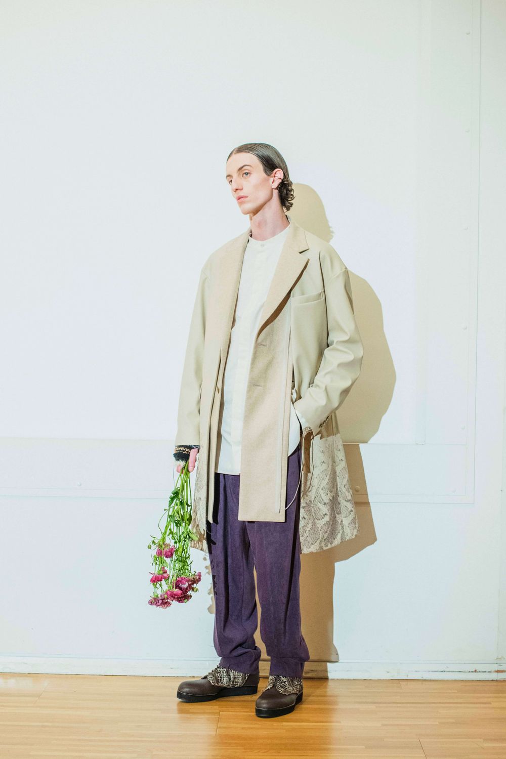 4 tuck trousers / フォー タック トラウザーズ