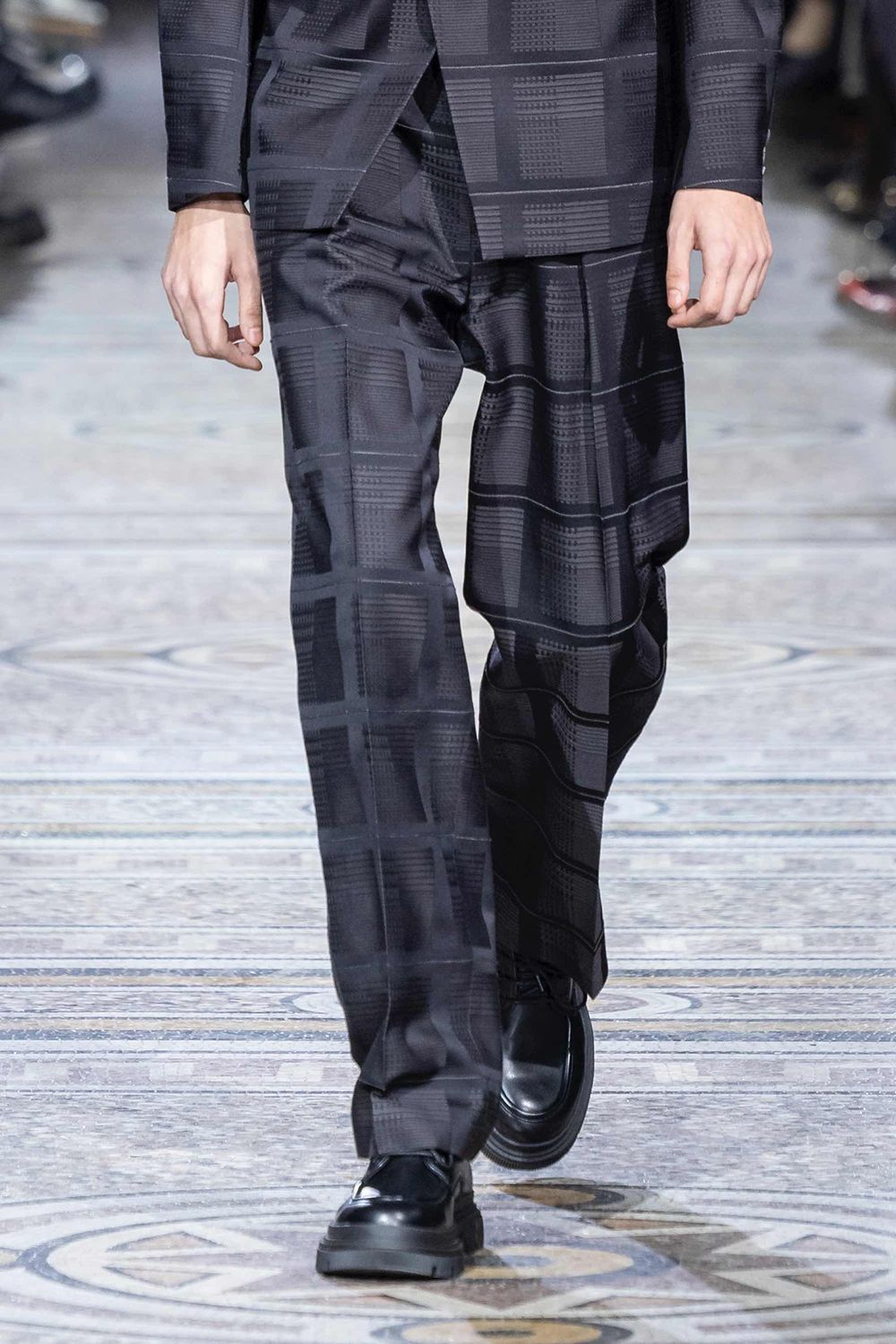 Tama-ori (Woven textile) trousers / 多摩織 トラウザーズ