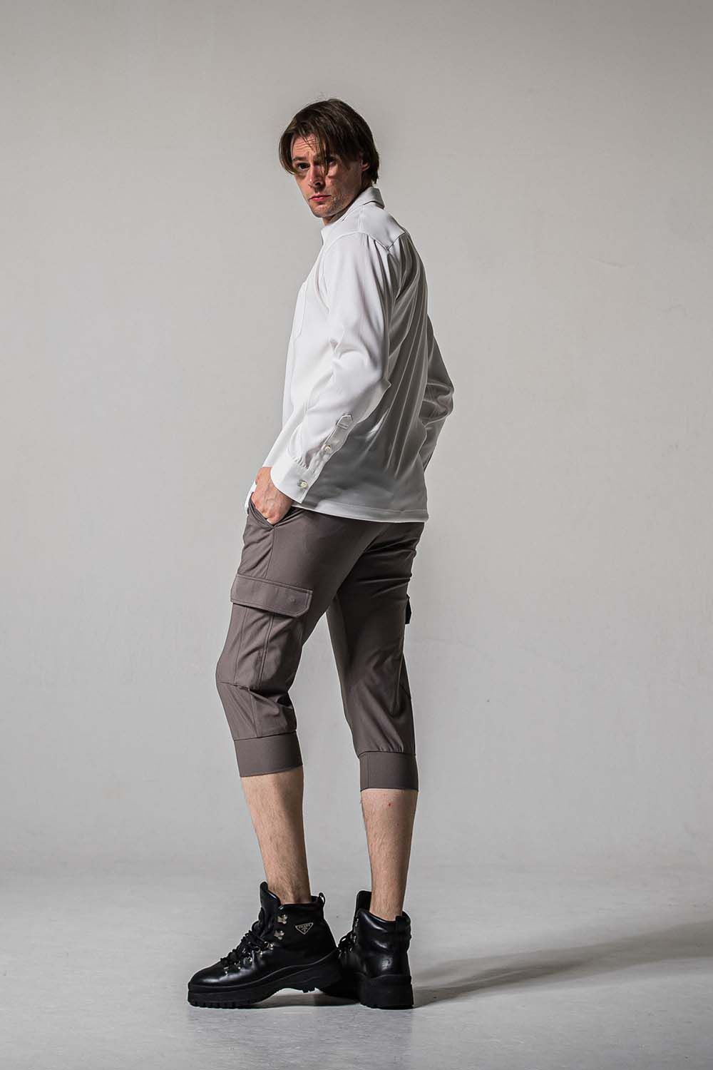 CARGO CROPPED PT / カーゴ クロップド ジャージパンツ