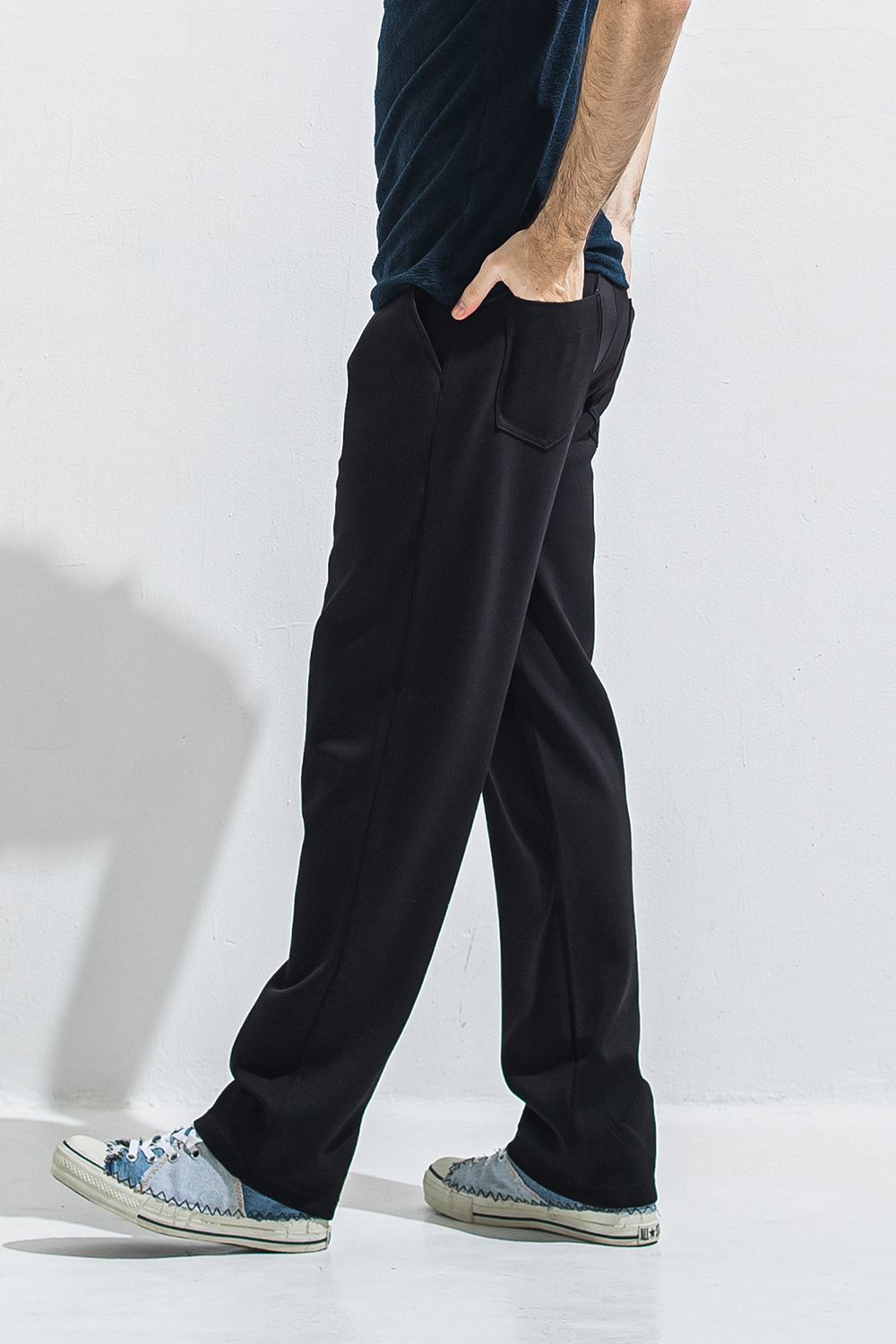 SEMI WIDE TUCK PANTS / セミワイド タック パンツ