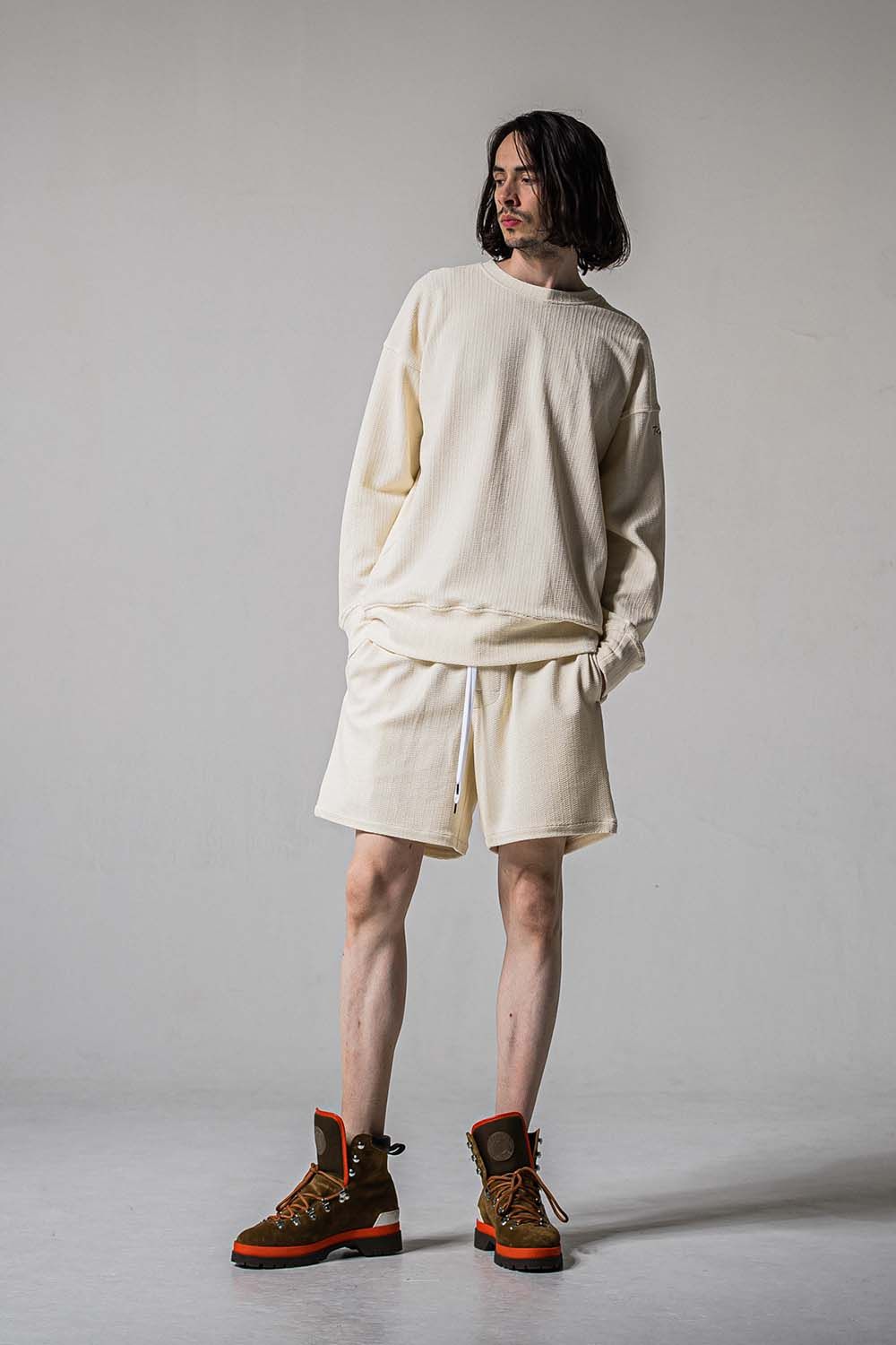 BLISTER KNIT HALF PT / ブリスター ニット ハーフパンツ