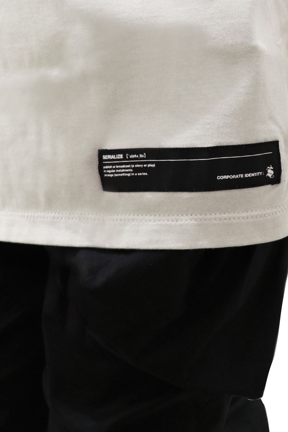 LOGO ZIP TEE × TANK TOP / ロゴジップ ティー × タンク トップ