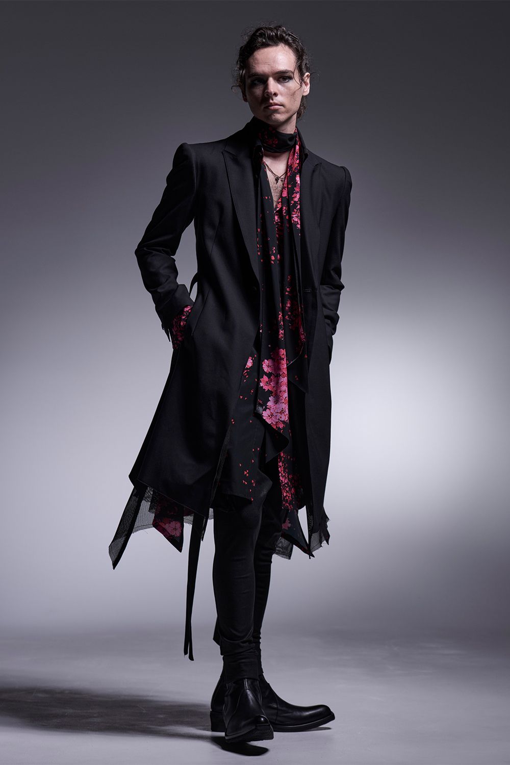 kiryuyrik - TWS Tropical Long Flare Jacket / TWSトロピカル