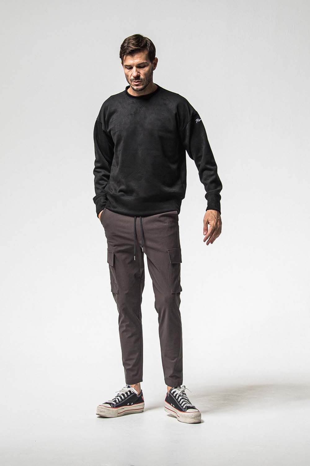 SUEDE DROP TRINER / スウェード ドロップ トレーナー
