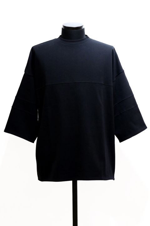 20//1 RECYCLE SUVIN ORGANIC COTTON KNIT FOOTBALL TEE / リサイクル スビン オーガニックコットン 度詰天竺 フットボール Tシャツ