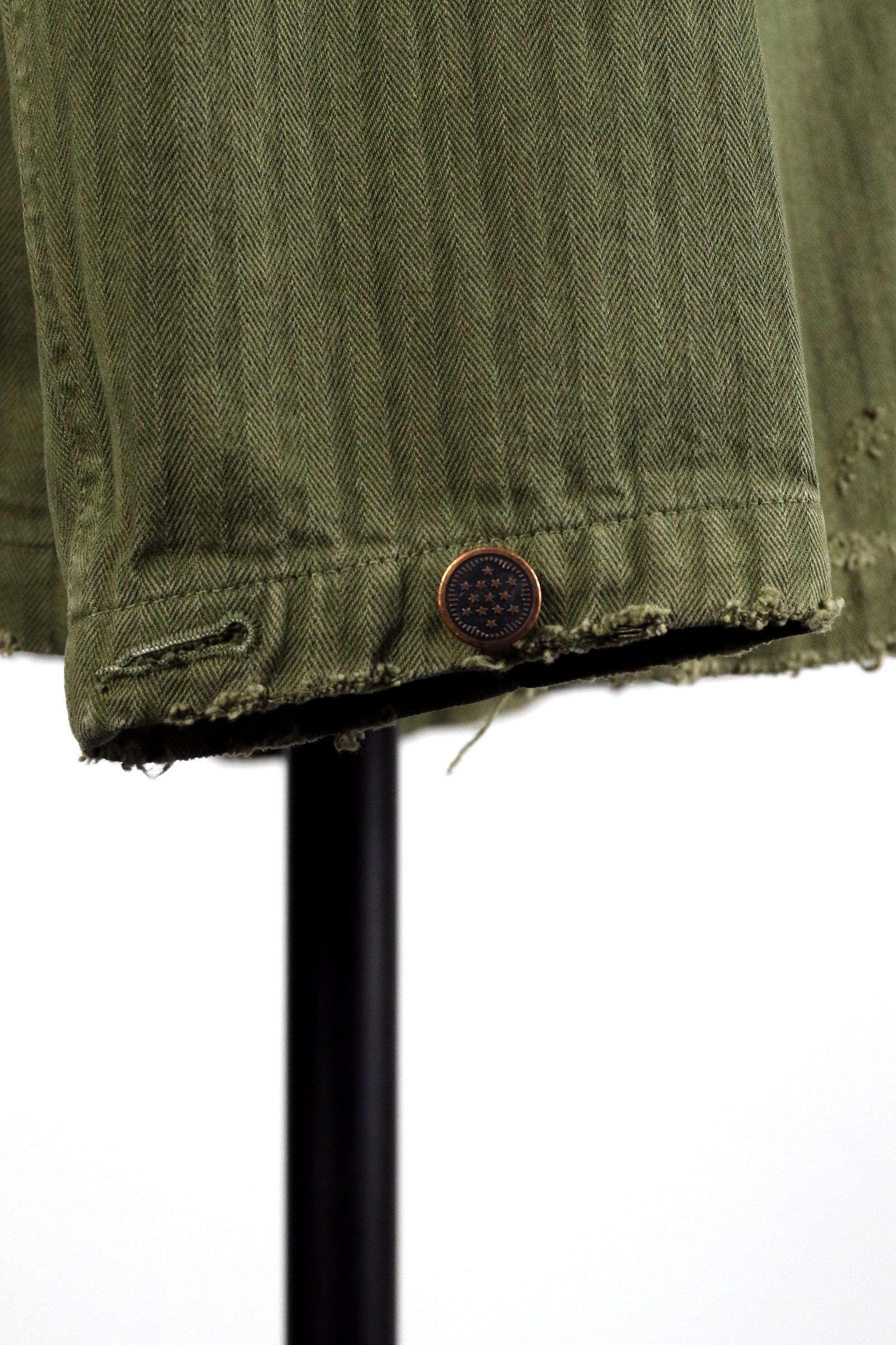 ORGANIC COTTON HERRINGBONE M-43 JACKET / オーガニックコットン ヘリンボーン M-43 ジャケット