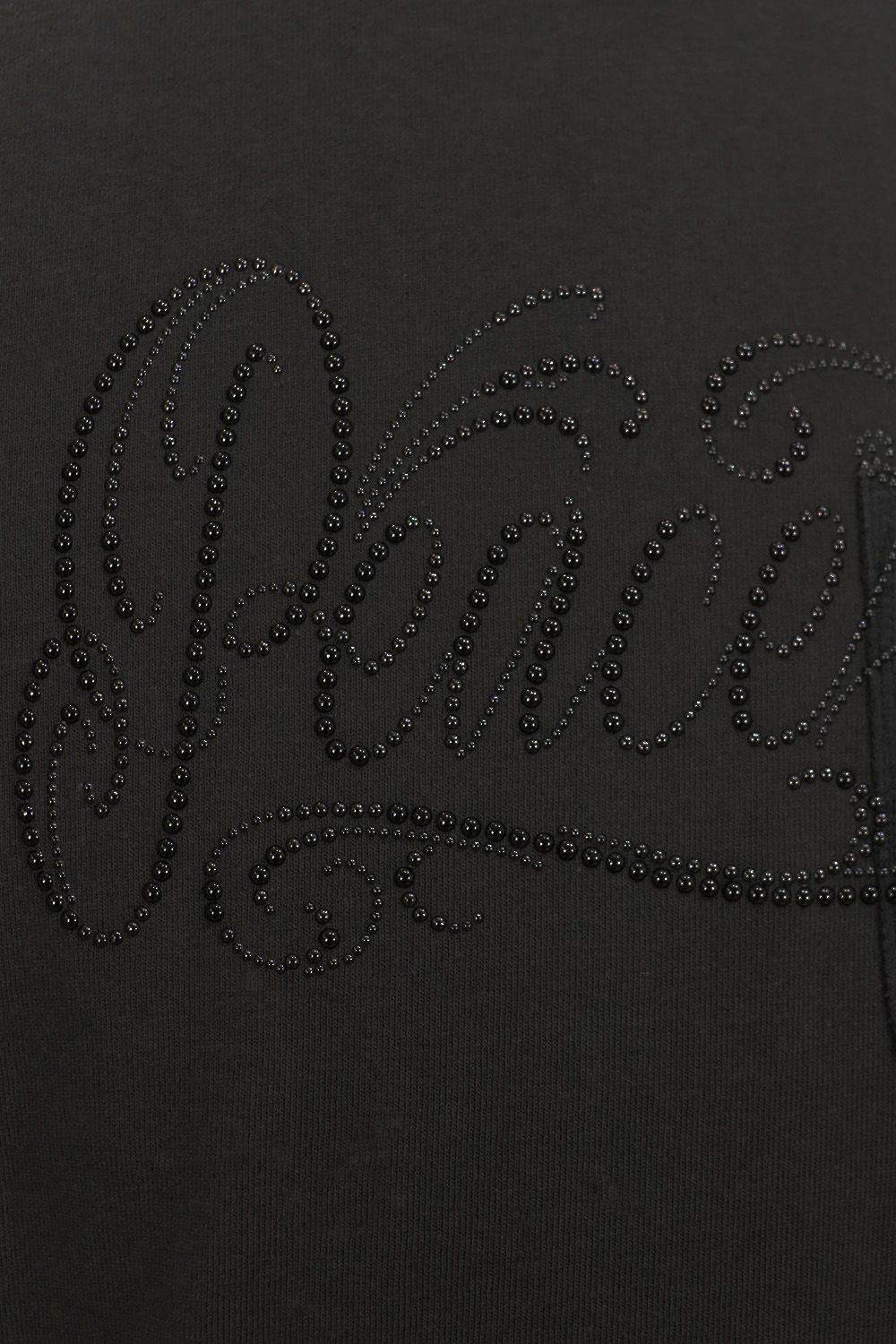 POCKET L/S T PEACE / ポケット ロングスリーブ モックネック Tシャツ ピース メタルスタッズ