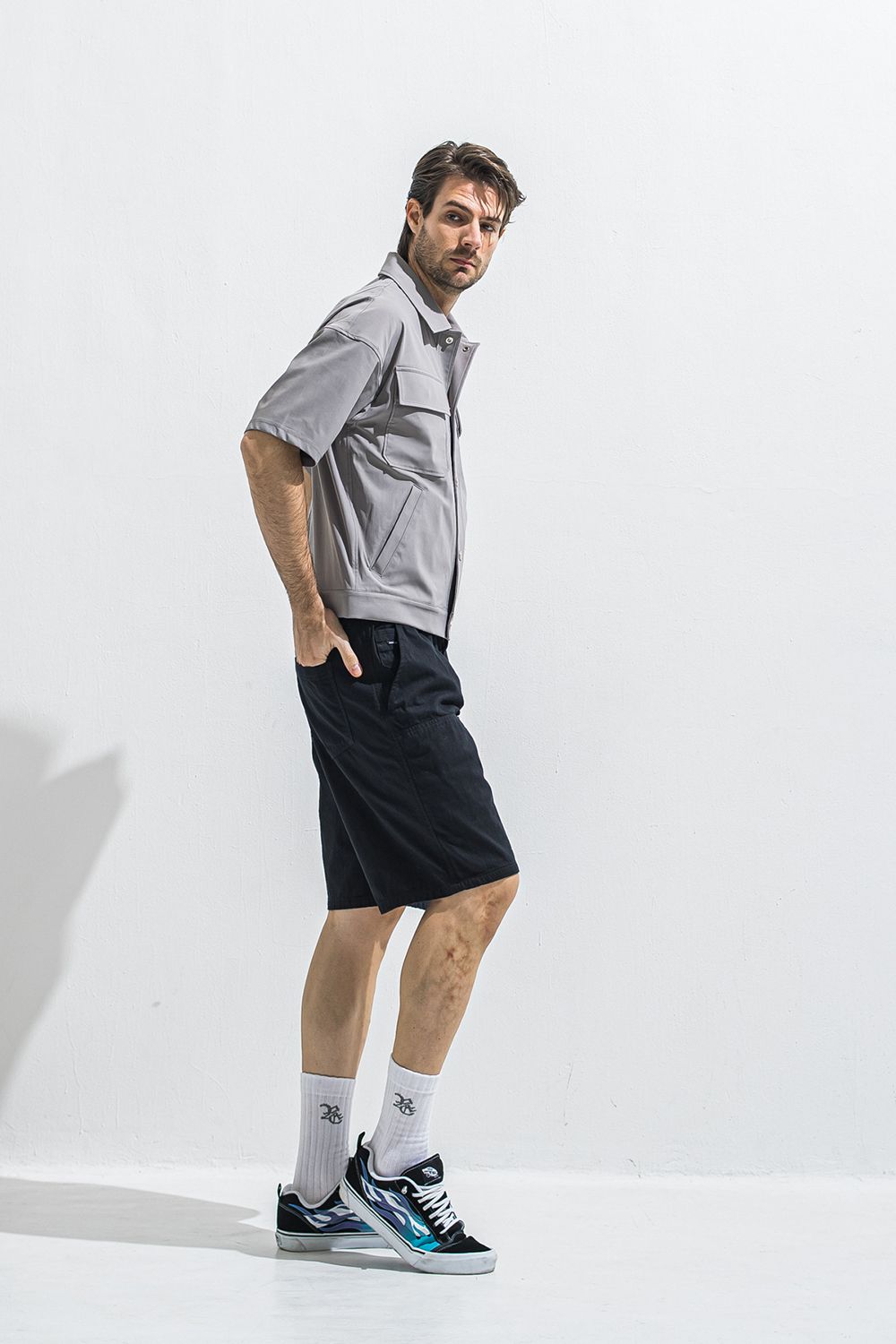 CPO HALE SHIRTS JK / CPO ハーフスリーブ シャツ ジャケット