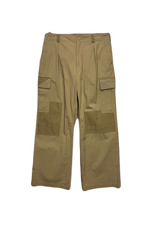 N/C GABA CARGO / コットン ナイロン カーゴ パンツ