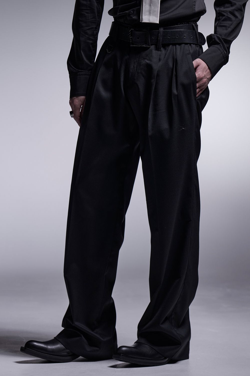 kiryuyrik - 2/76 Gabardine Wide Slacks / ギャバジン ワイド