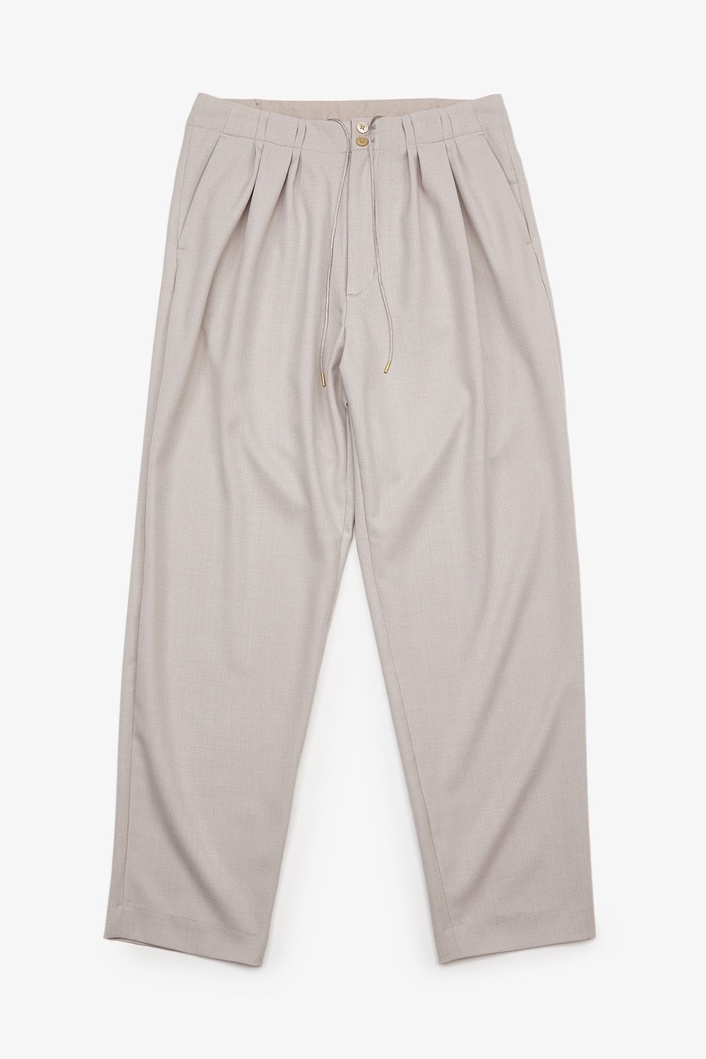 4 tuck trousers  / 4タック トラウザーズ