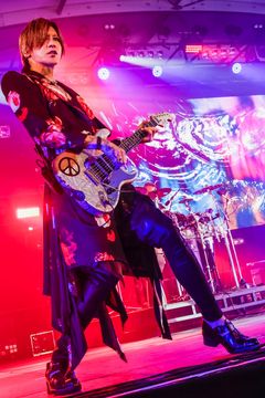【COSTUME LINE】THE ONENESS-FLORA Power Shoulder Flare Jacket / SUGIZO コスチュームライン パワーショルダー フレア ジャケット