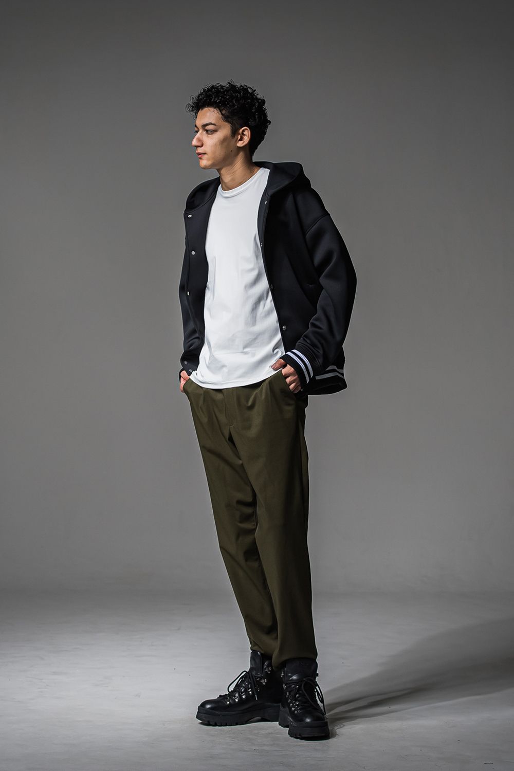 HD VARSITY HOODIE / ヘビーダンボール バーシティーフーディー