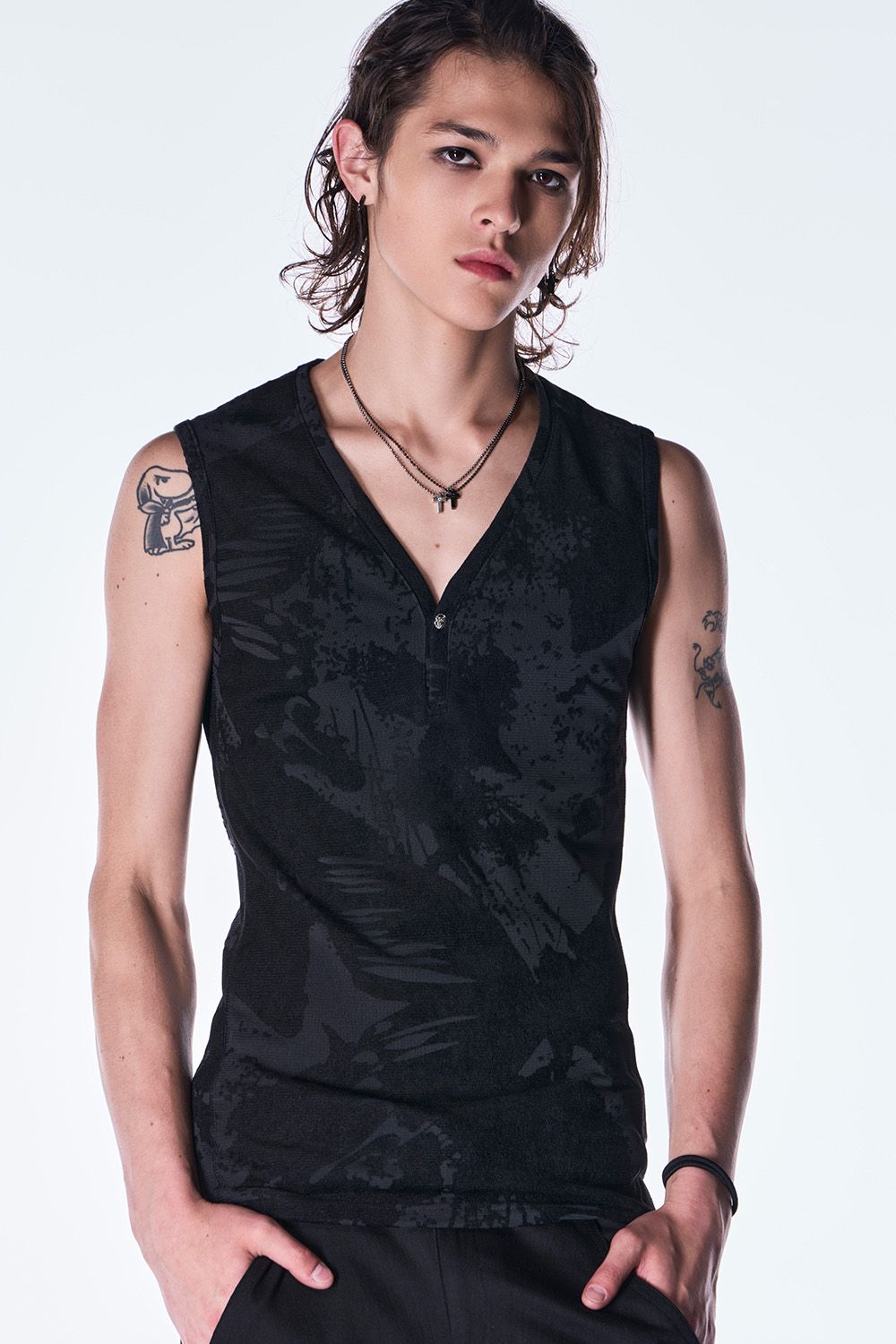 Opal Mesh Tank Top / オパール メッシュ タンクトップ