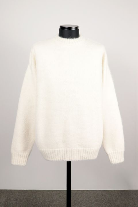 FINE ALPACA CREW NECK JUMPER /  ファインアルパカ クルーネック ジャンパー