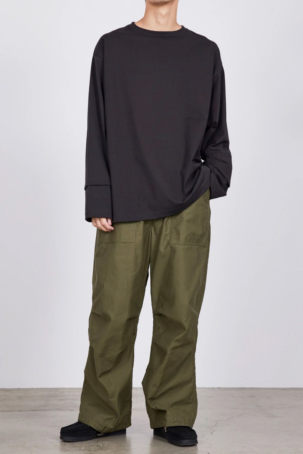 markaの代表的なアイテム、ジョンレノンシャツ”UTILITY SHIRT”を markaの代表的なアイテム、ジョンレノンシャツ”UTILITY SHIRT”を