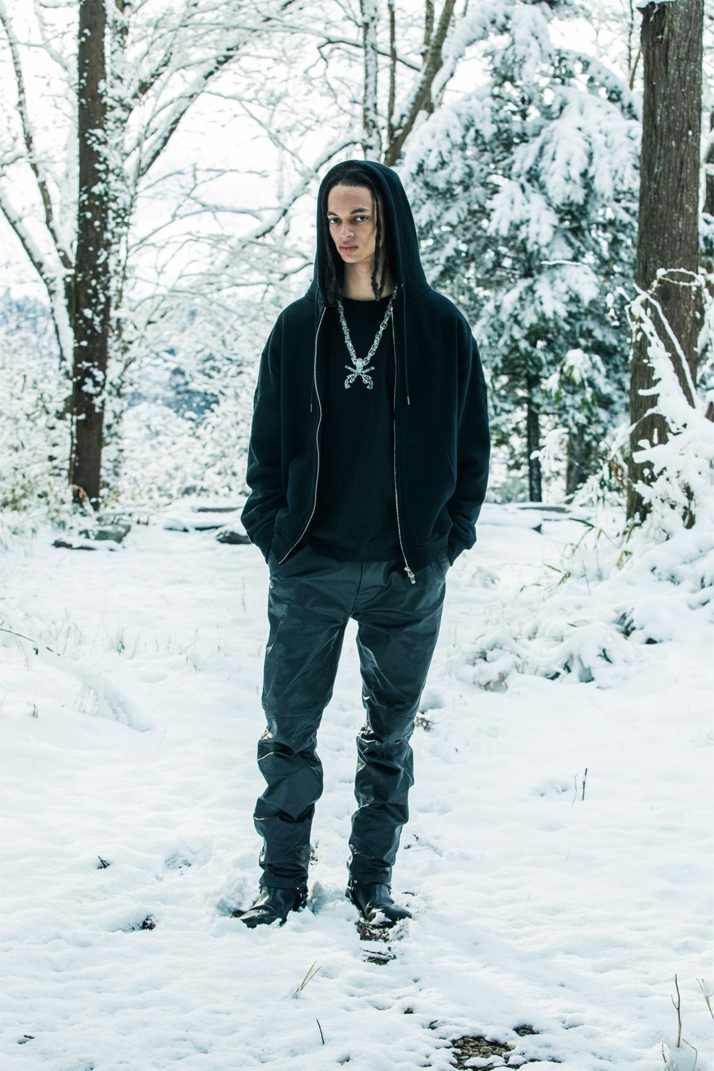 CROSSGUN MET HOODIE / クロスガン メタル フーディ