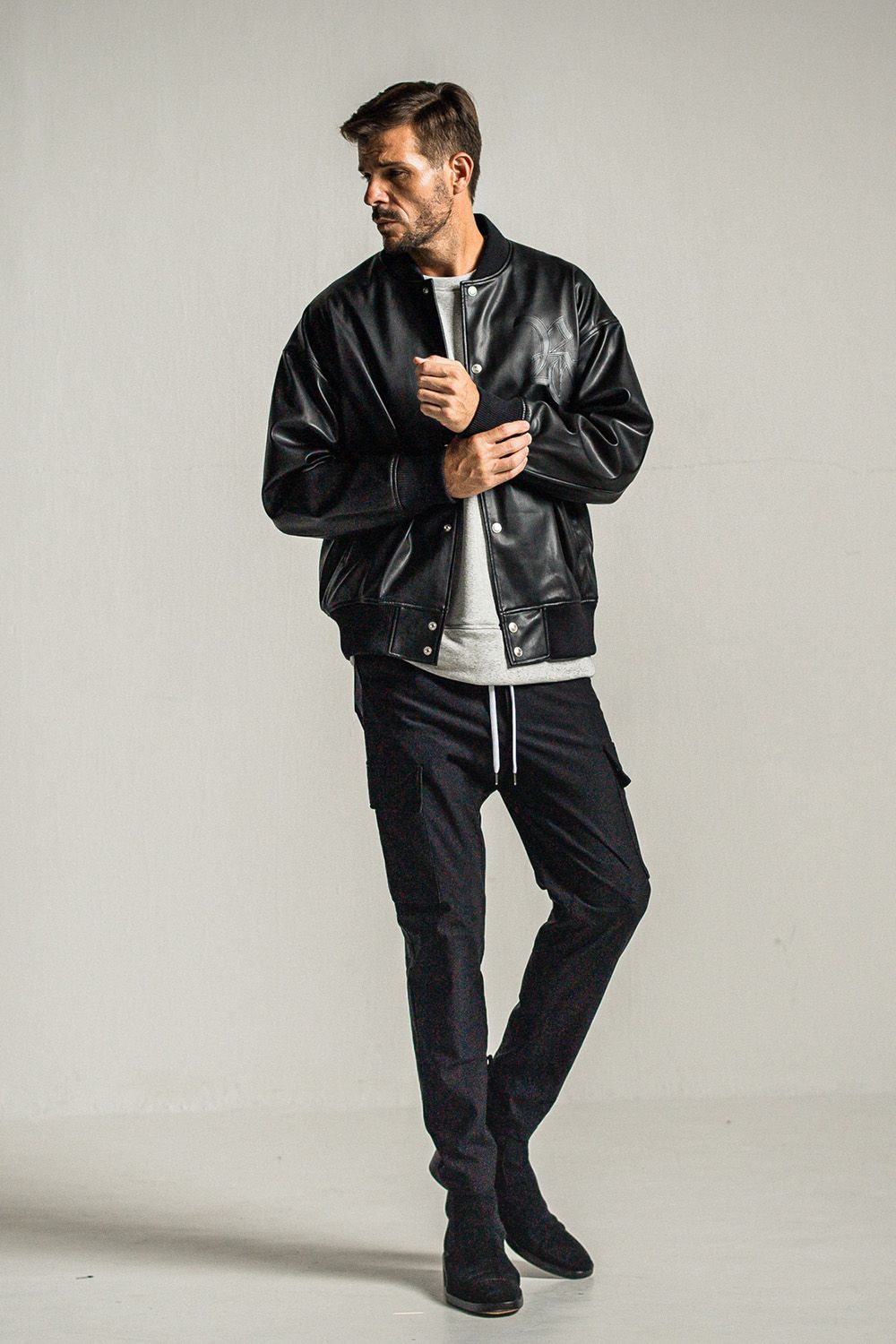 resound clothing スライバージャケット 黒赤 コート サイズ2