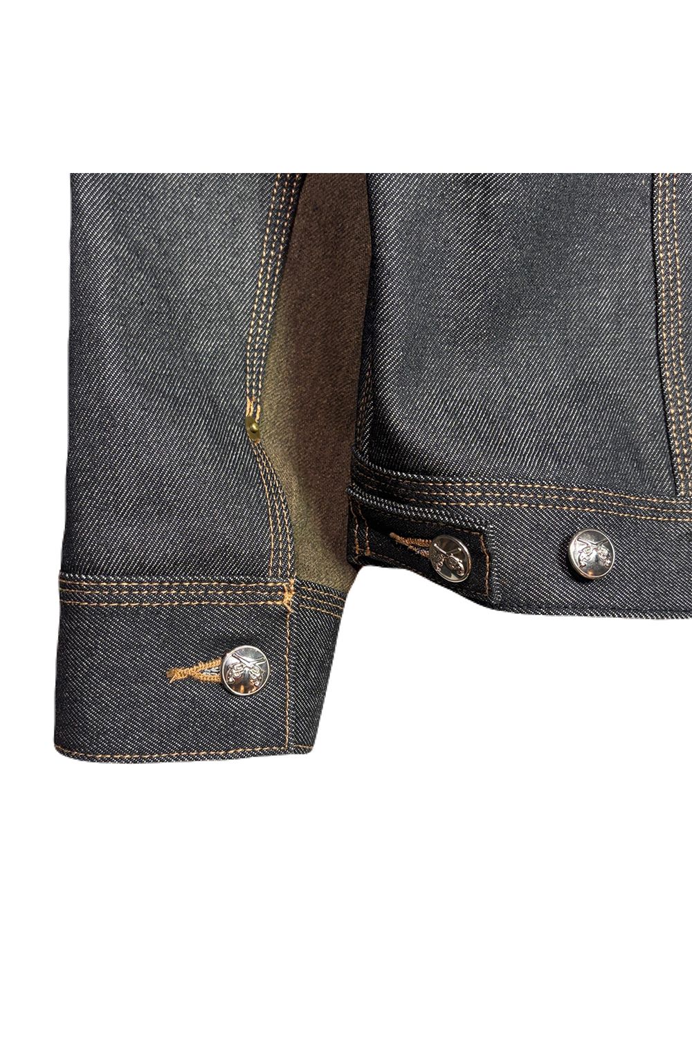 VIN/DEN/JK SWAR / ヴィンテージ デニム ジャケット / スワロフスキークリスタル