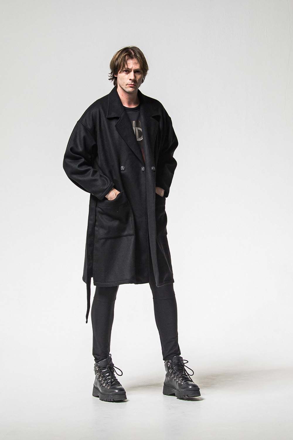 GOWN OVER COAT / オーバーサイズ ガウン コート