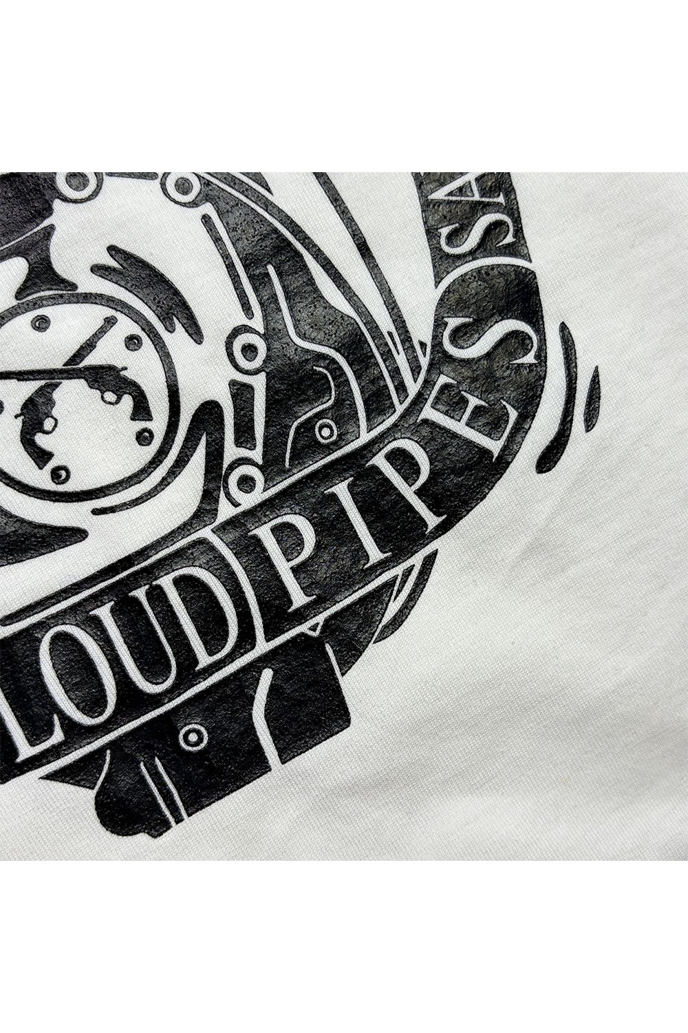 ORG/CO L/TEE ENGINE / オーガニックコットン エンジングラフィックプリント ロングスリーブ Tシャツ