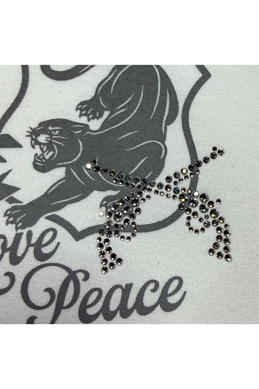 ORG/CO L/TEE PANTHER / オーガニックコットン パンサーエンブレム ロングスリーブ Tシャツ