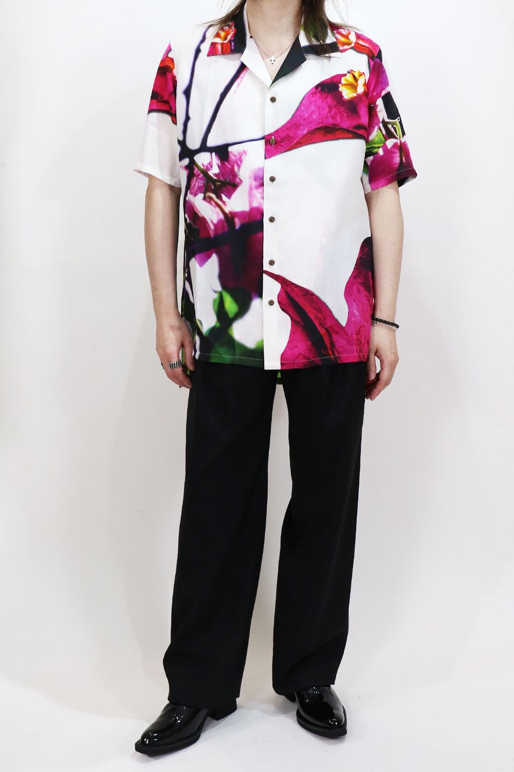 Bougainvillea ALOHA Shirt  / ブーゲンビリア アロハ シャツ