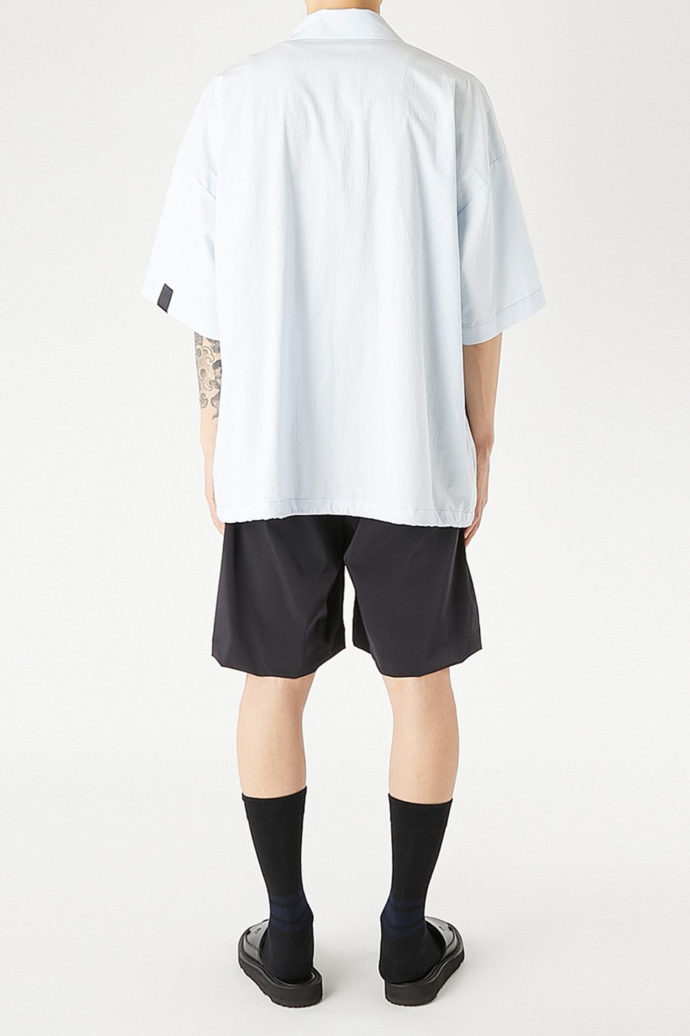N.HOOLYWOOD COMPILE FLAP-POCKET HALF SLEEVE SHIRT / エヌハリウッド コンパイル フラップポケット ハーフスリーブ シャツ