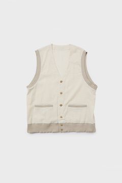 Dobby waffle vest / ドビー ワッフル ベスト