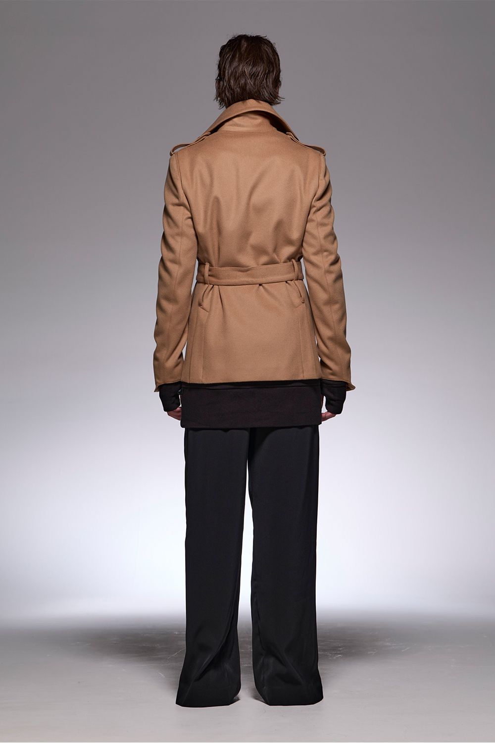 Cashmere Beaver Safari Jacket / カシミアビーバーサファリジャケット