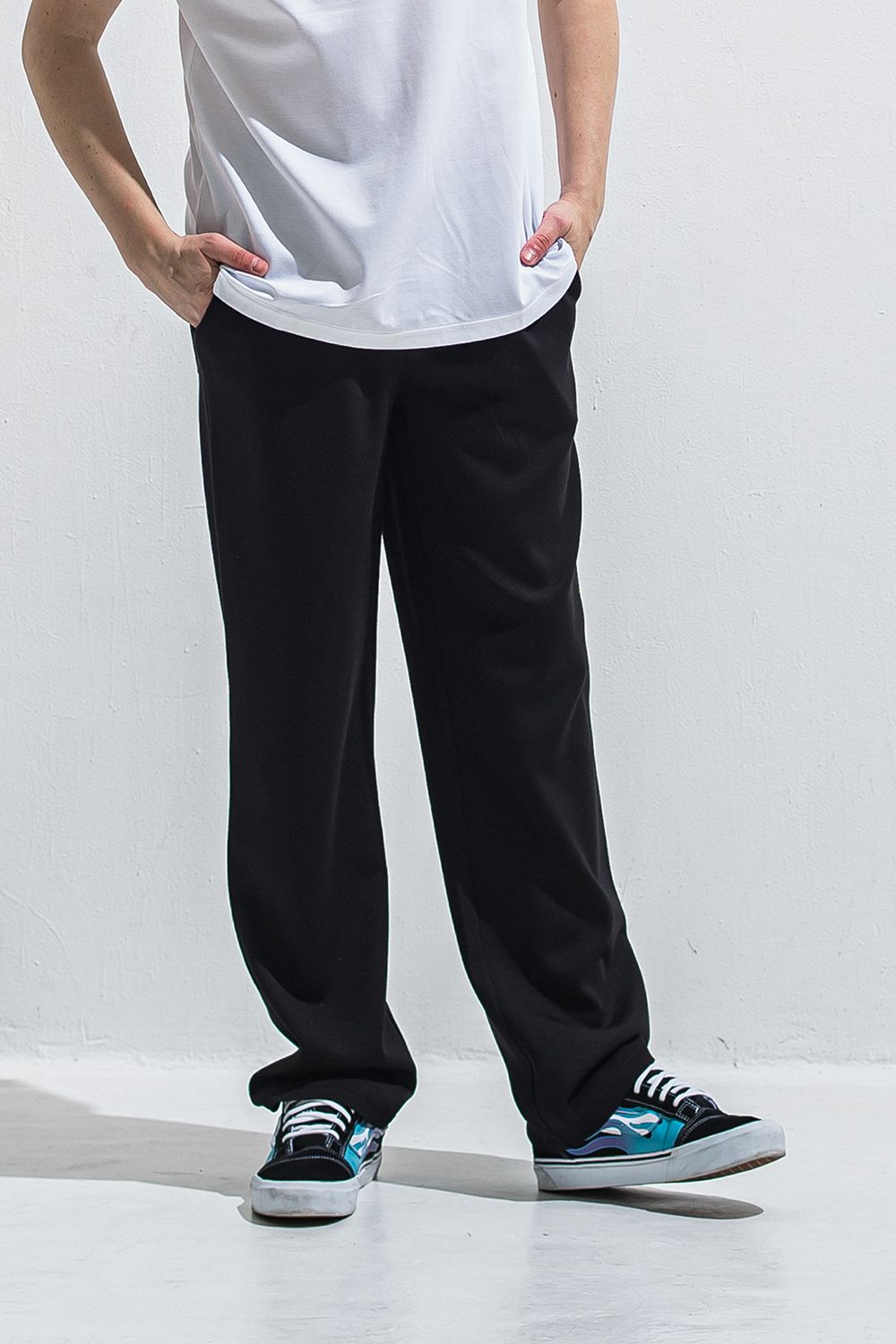 SEMI WIDE TUCK PANTS / セミワイド タック パンツ