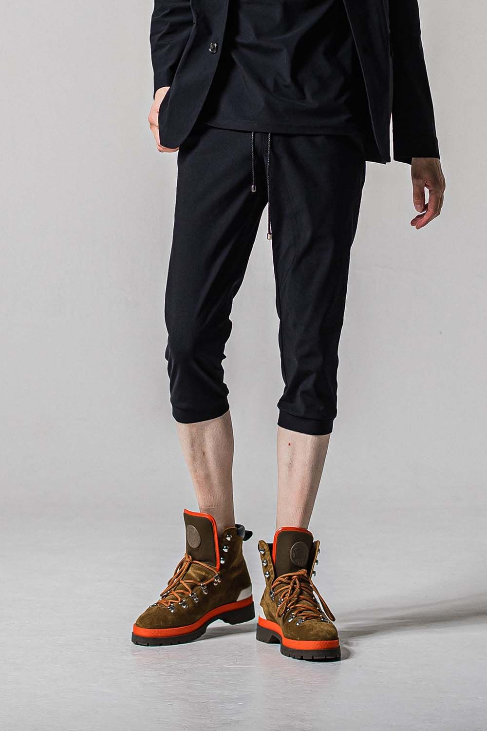 RE CROPPED PT / ナイロン イージー クロップドパンツ