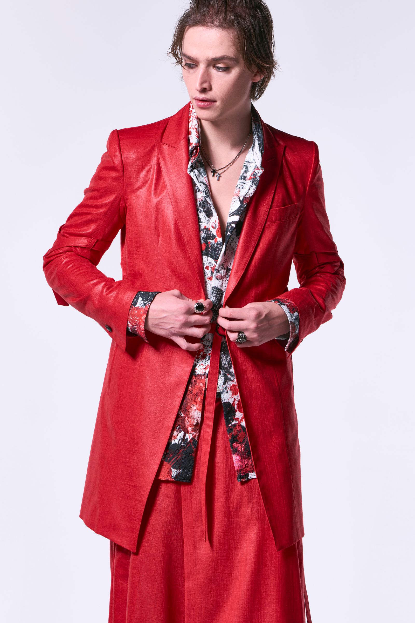 DRAW CODE VINTAGE LIKE SHORT DAC JACKET/ドローコード