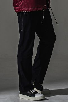 JOHNSON LINE NYLON WIDE PT / ジョンソン ナイロン ラインワイドパンツ
