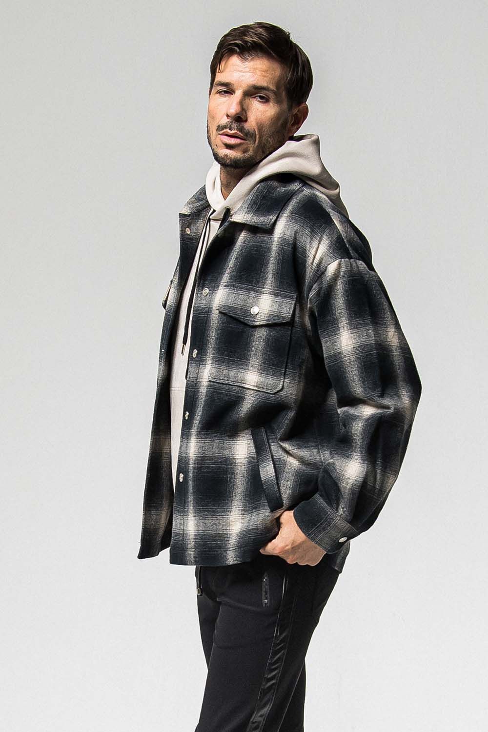 FLANNEL CHECK JK / フランネル チェック ジャケット
