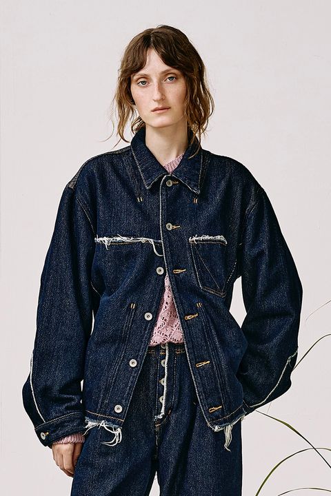 Loose yarn denim BL / ルーズヤーン デニム ブルゾン