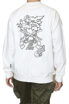 roarguns 20th × laid-back 15th Anniversary Exclusive Item FLEECY SWEAT roar-guns 20th&15th