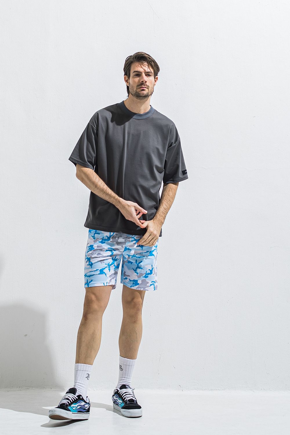 REV MESH OVER TEE / リバーシブル メッシュ オーバーサイズ Tシャツ