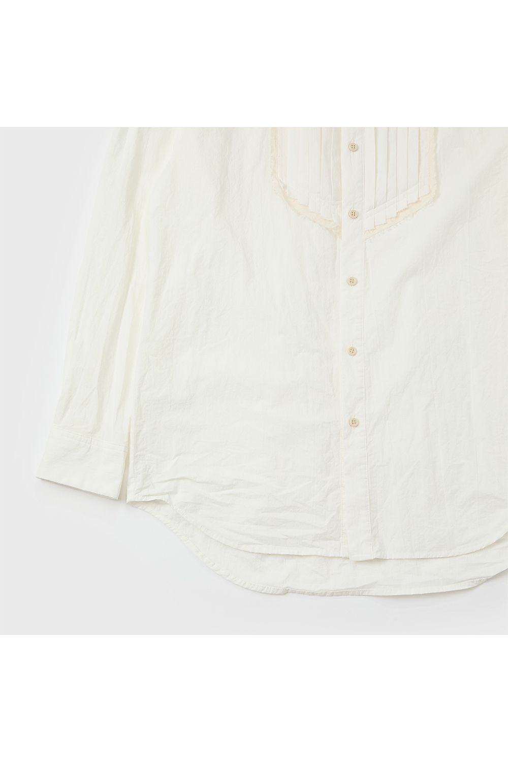 Washed dress shirt / ウォッシュド ドレス シャツ