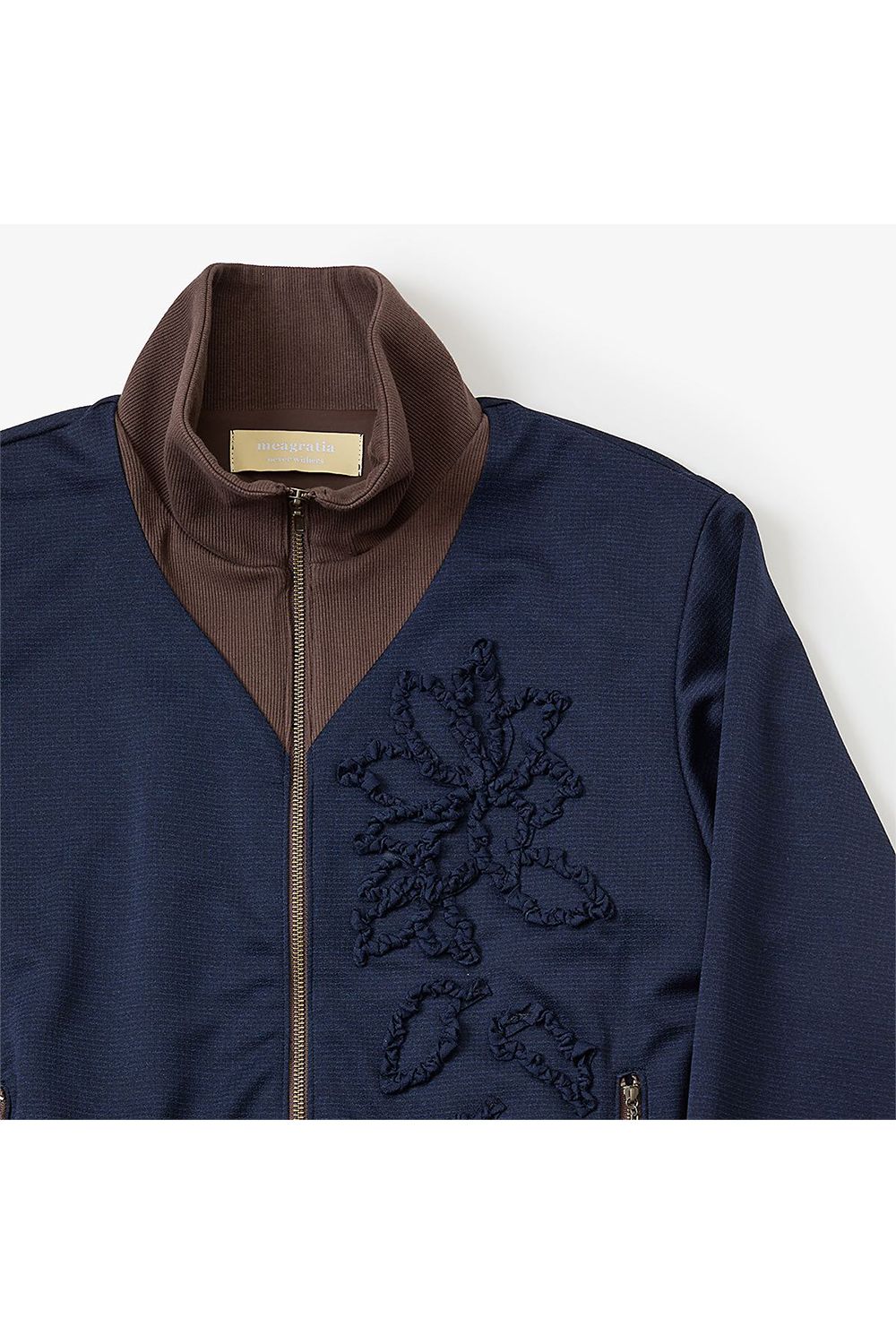 Tape embroidery track JKT / テープ エンブロイダリー トラック ジャケット