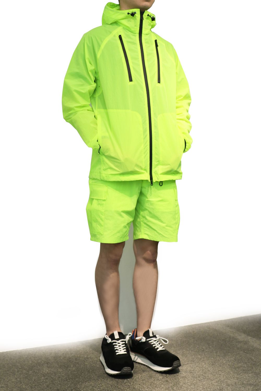 【R13】国内発送★カーゴショーツ junhashimoto - P13 WIDE CARGO SHORTS / ワイド カーゴ