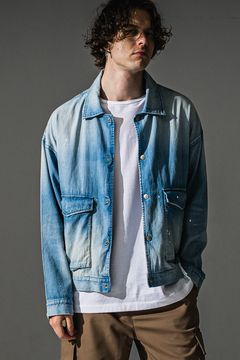 LDENIM AG FLIGHT JK / ライトデニム AG フライト ジャケット